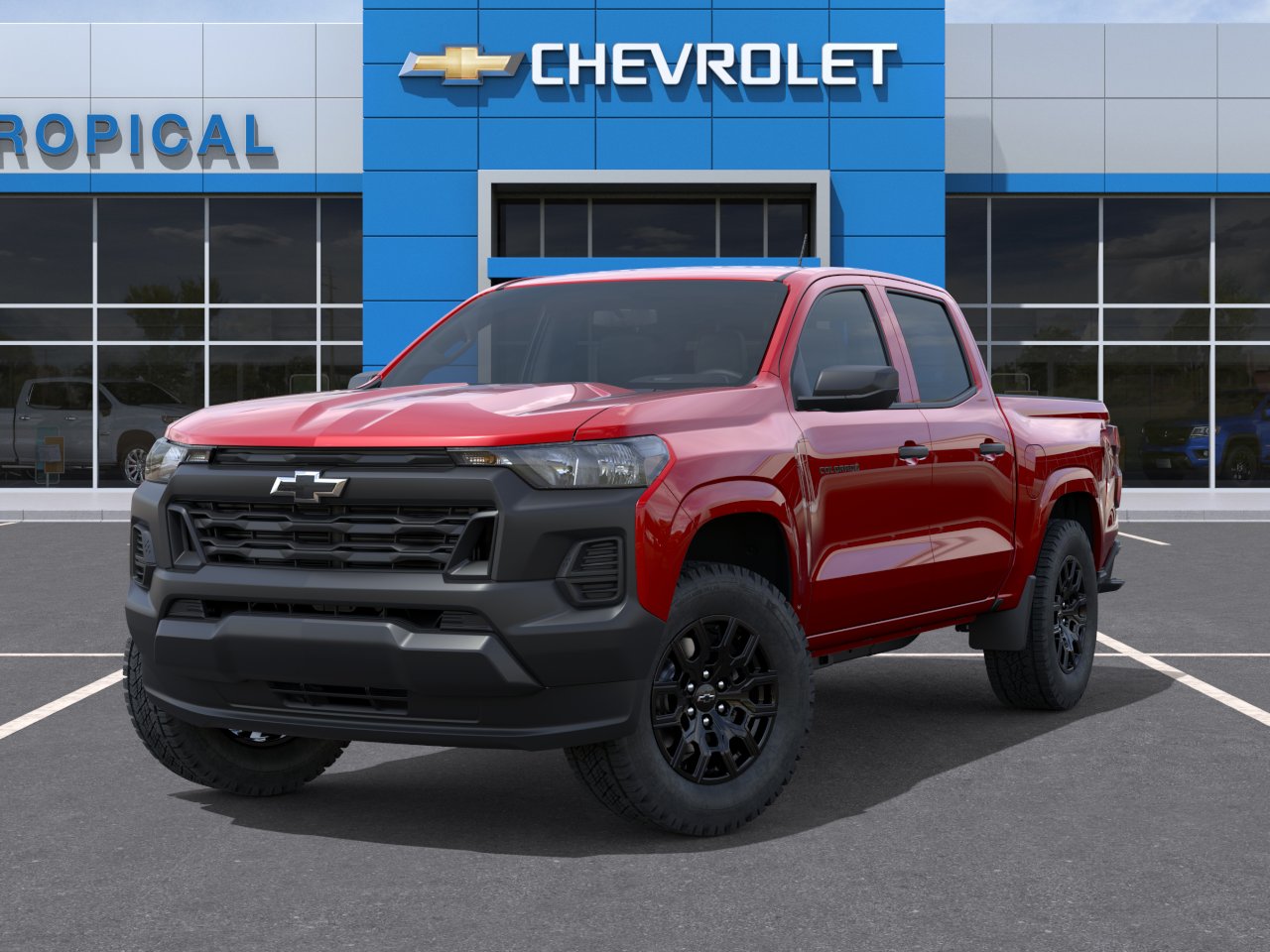 New 2026 Radiant Red Tintcoat Chevrolet WT image 36