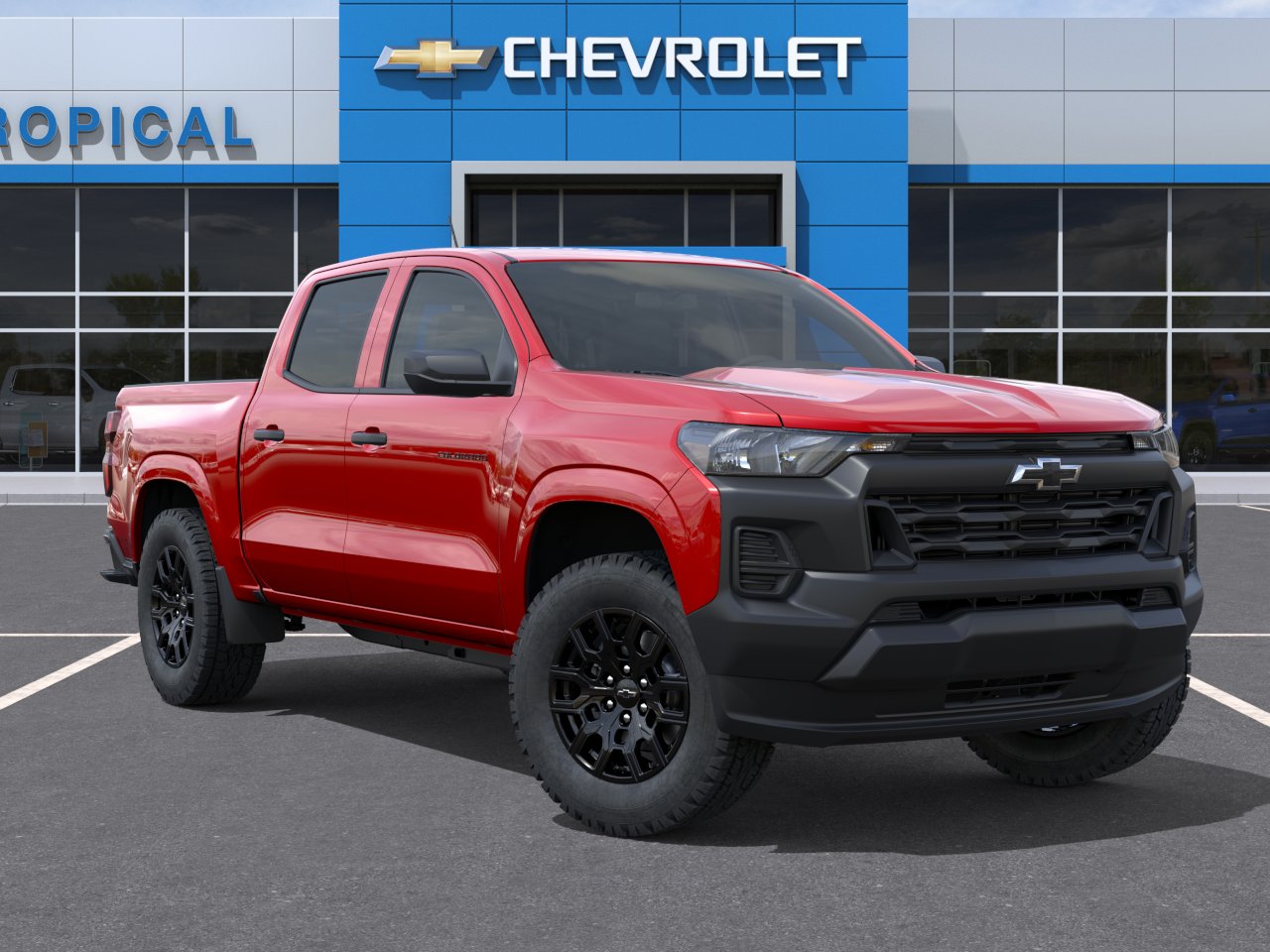 New 2026 Radiant Red Tintcoat Chevrolet WT image 37