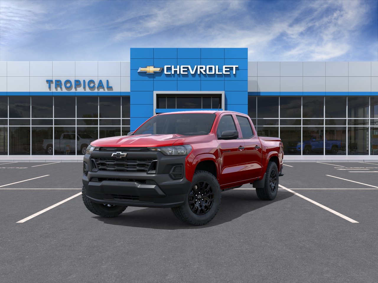 New 2026 Radiant Red Tintcoat Chevrolet WT image 38