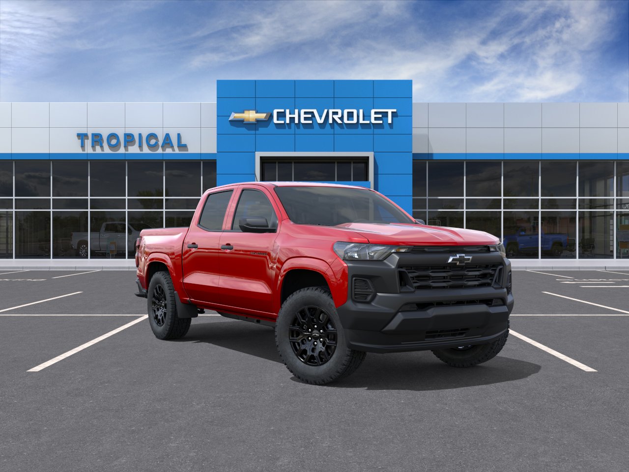 New 2026 Radiant Red Tintcoat Chevrolet WT image 31