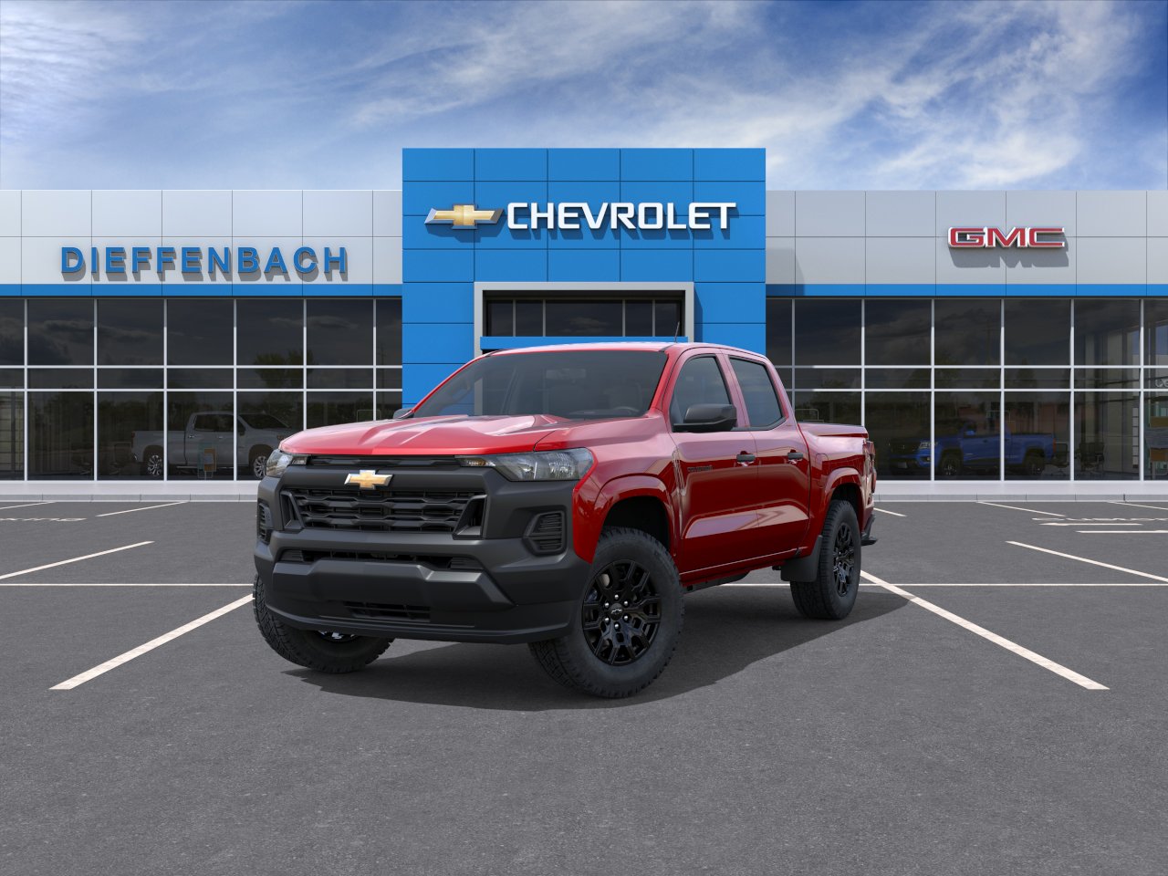 New 2026 Radiant Red Tintcoat Chevrolet WT image 8
