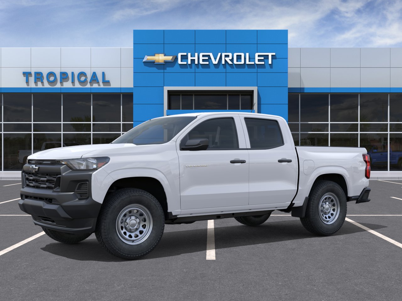 New 2026 Summit White Chevrolet WT image 2