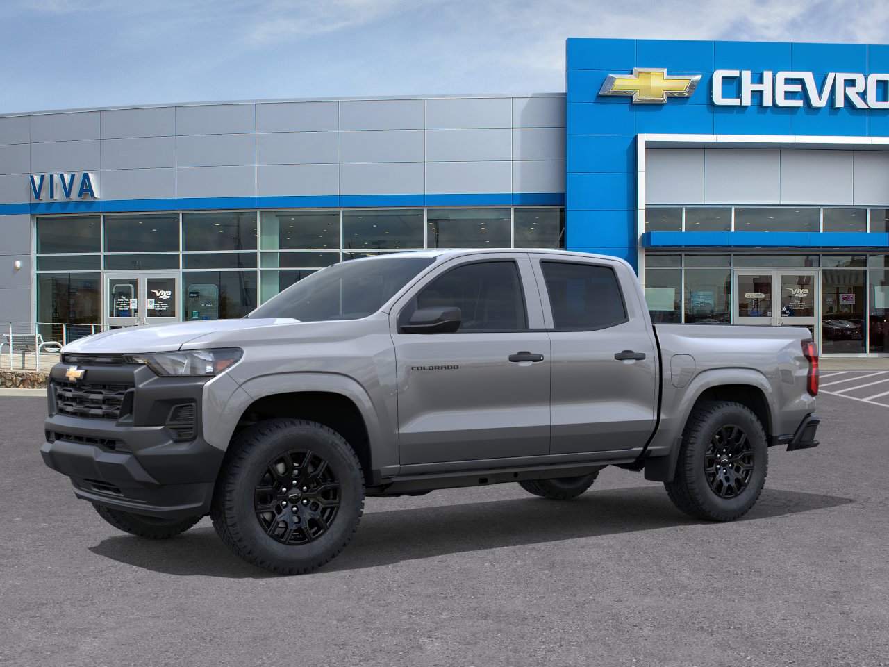 New 2026 Sterling Gray Metallic Chevrolet WT image 2
