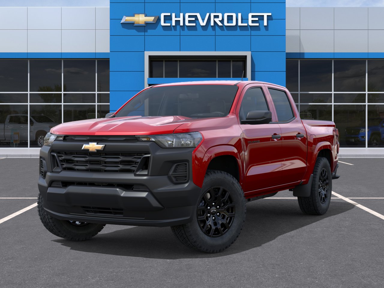 New 2026 Radiant Red Tintcoat Chevrolet WT image 30