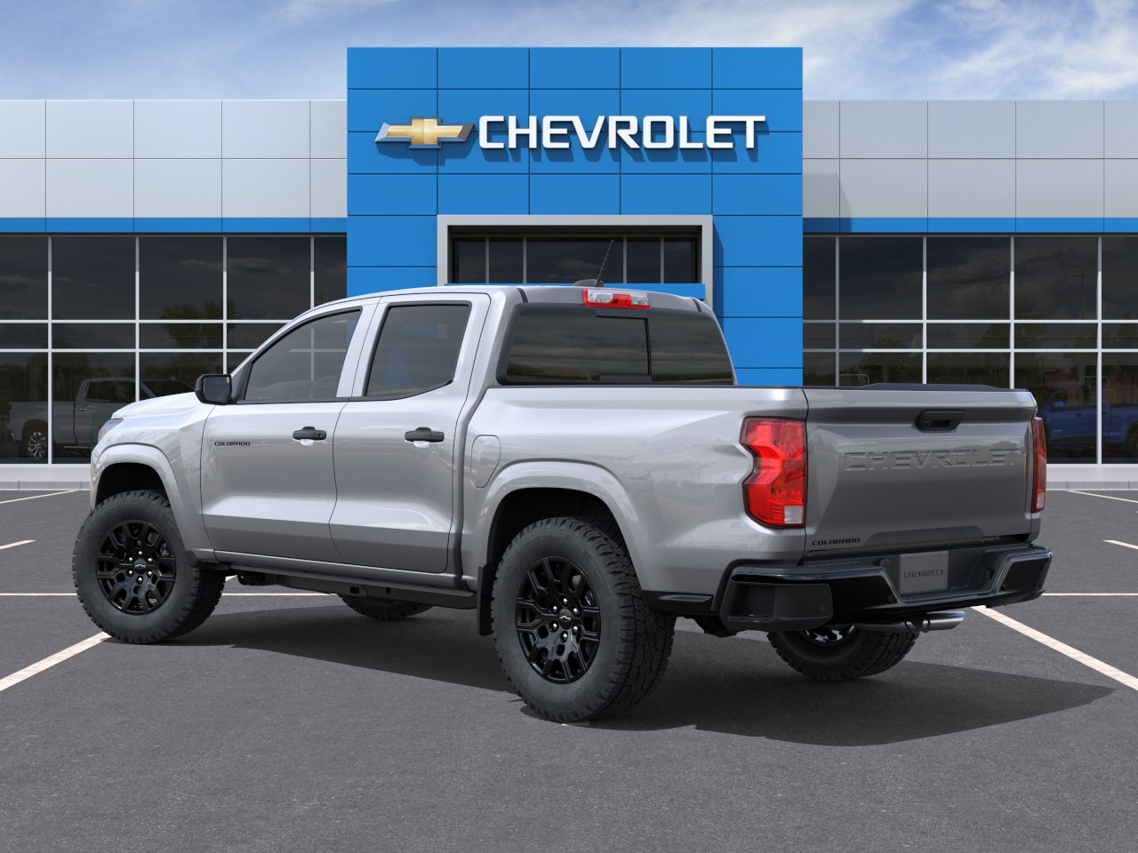 New 2026 Sterling Gray Metallic Chevrolet WT image 3