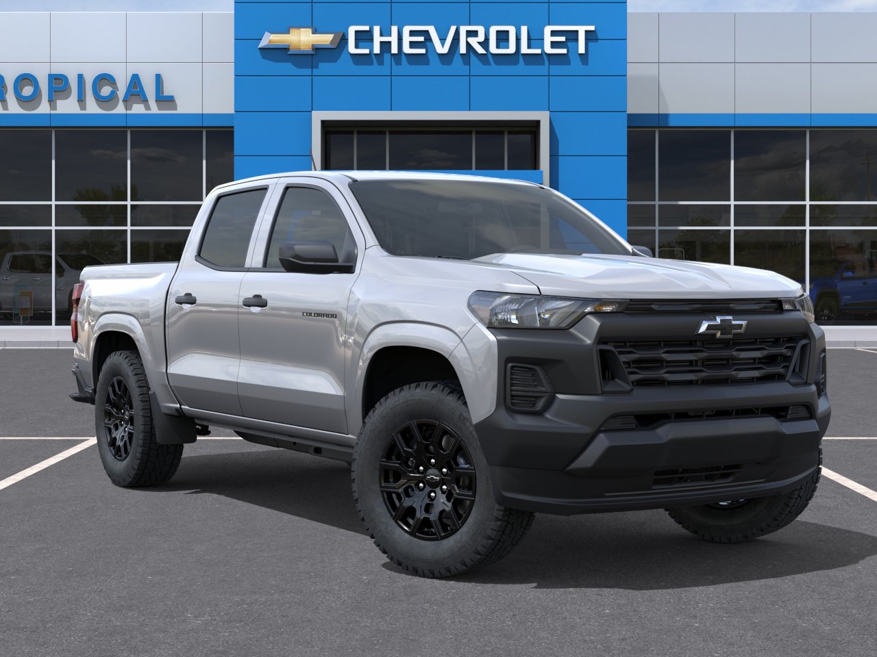 New 2026 Sterling Gray Metallic Chevrolet WT image 7