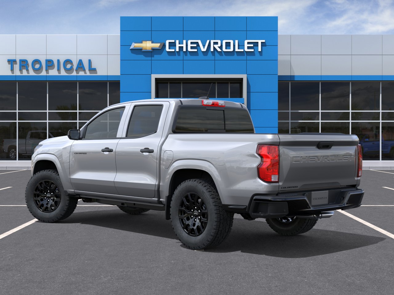 New 2026 Sterling Gray Metallic Chevrolet WT image 3