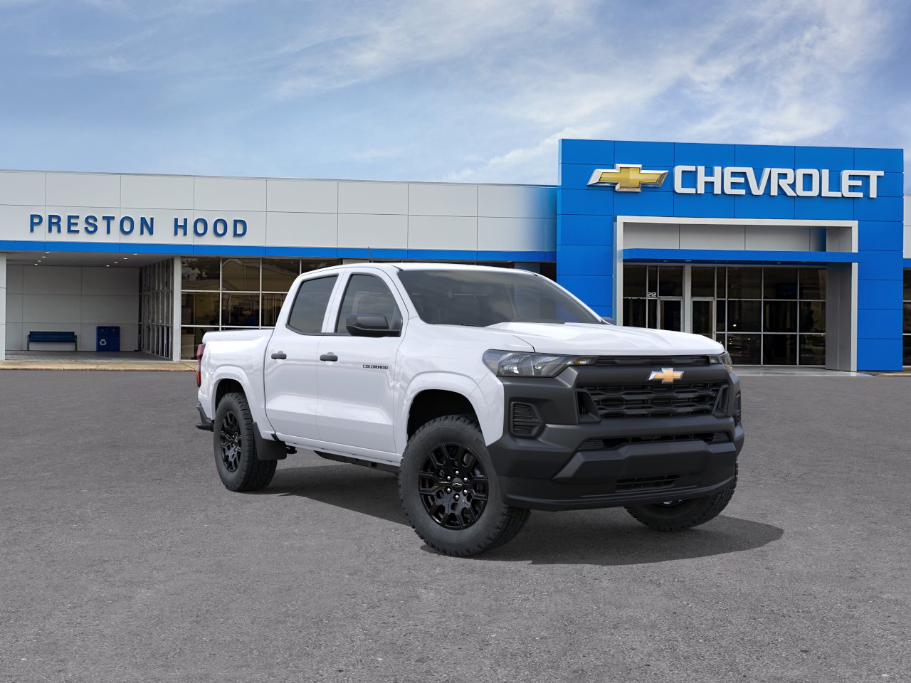 2026 Chevrolet Colorado WT, Summit White