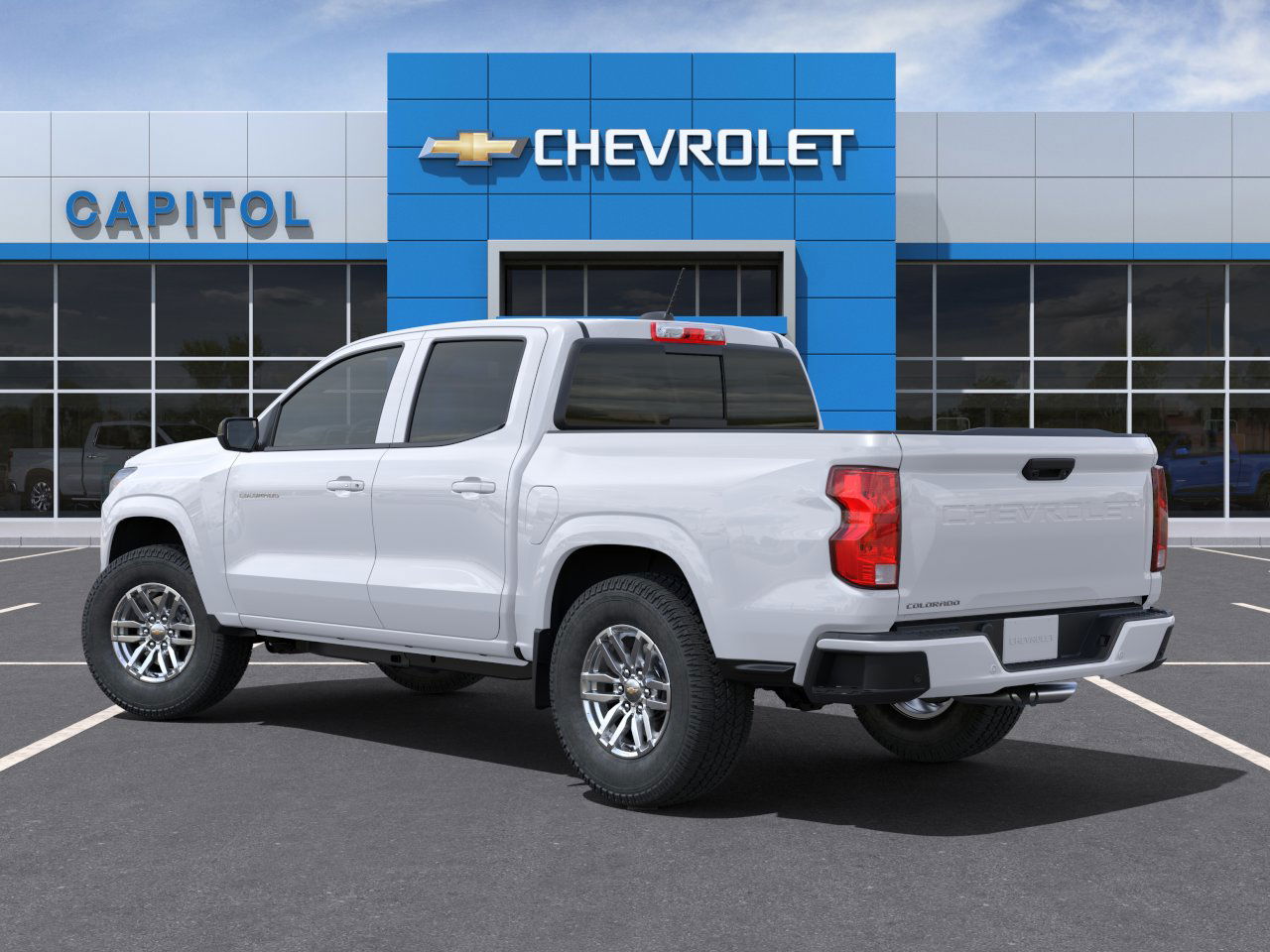 New 2025 Summit White Chevrolet WT image 3
