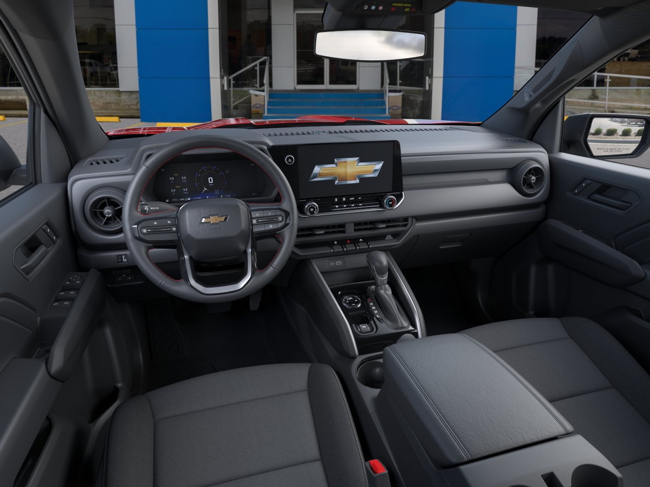 New 2026 Radiant Red Tintcoat Chevrolet WT image 39