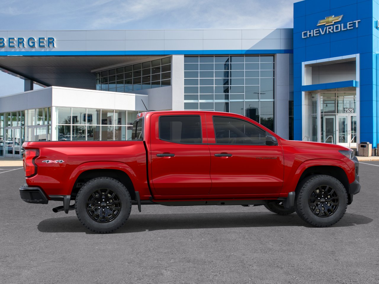 New 2026 Radiant Red Tintcoat Chevrolet WT image 5