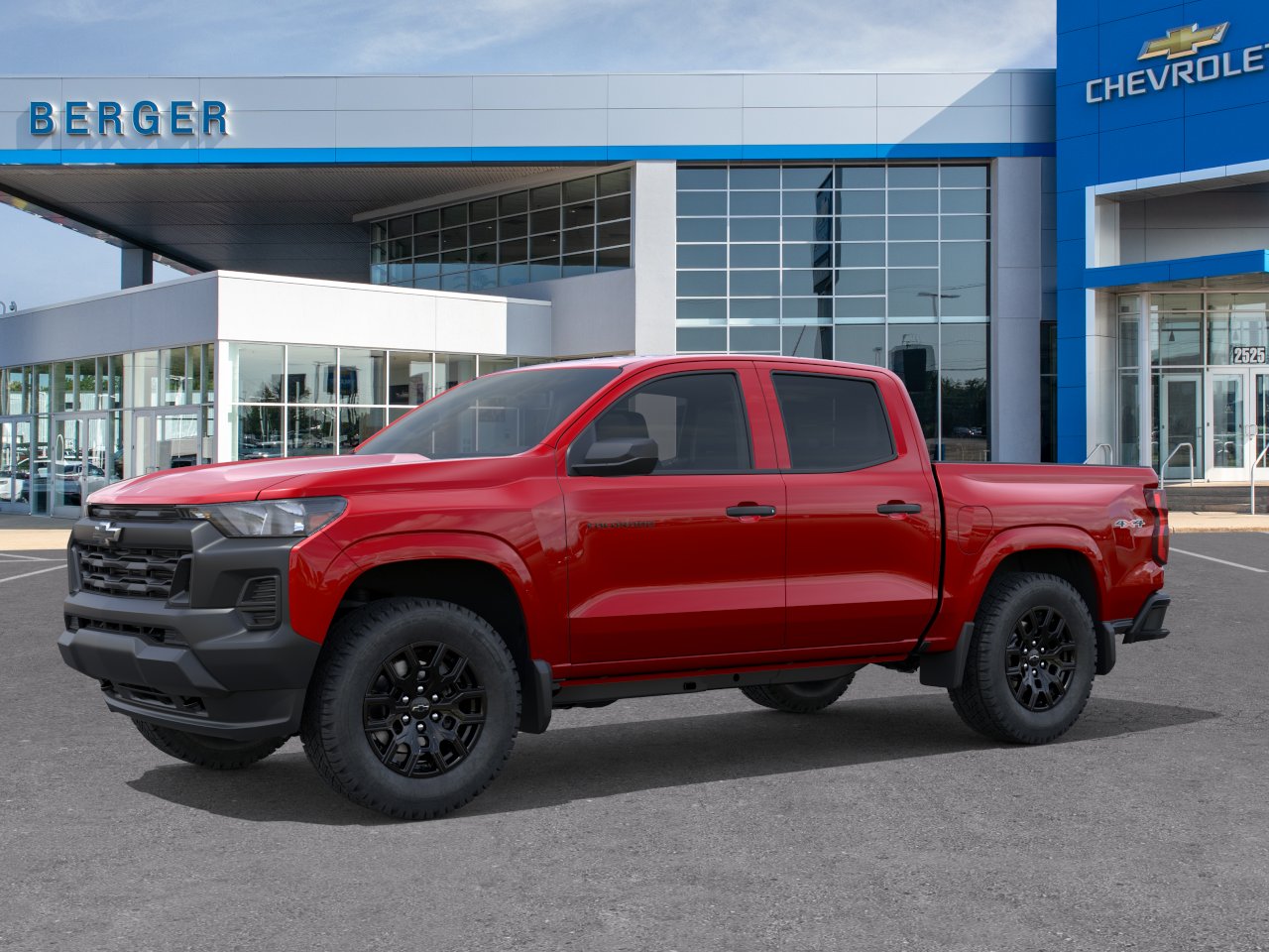New 2026 Radiant Red Tintcoat Chevrolet WT image 2