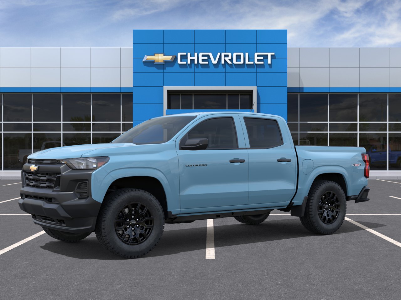 New 2026 Snowdrift Metallic Chevrolet WT image 2