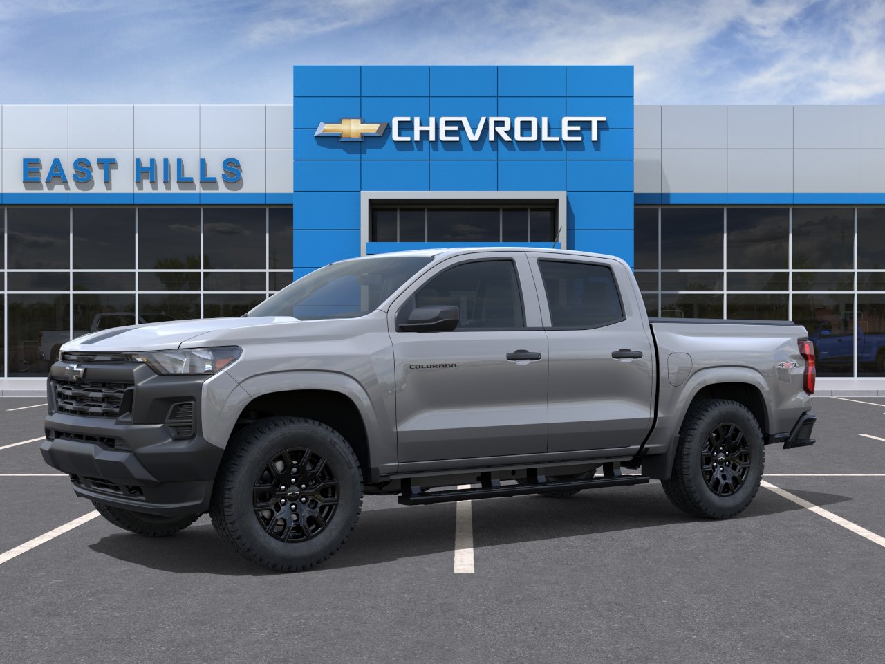 New 2026 Sterling Gray Metallic Chevrolet WT image 2