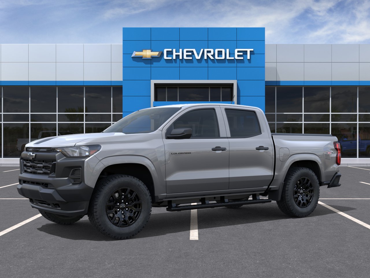 New 2026 Sterling Gray Metallic Chevrolet WT image 2