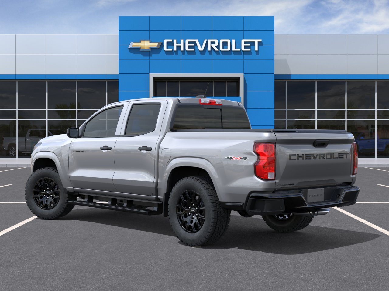 New 2026 Sterling Gray Metallic Chevrolet WT image 3