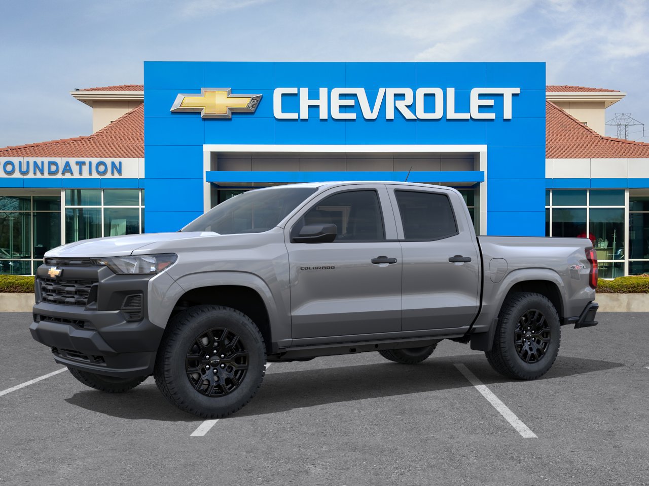 New 2026 Sterling Gray Metallic Chevrolet WT image 2