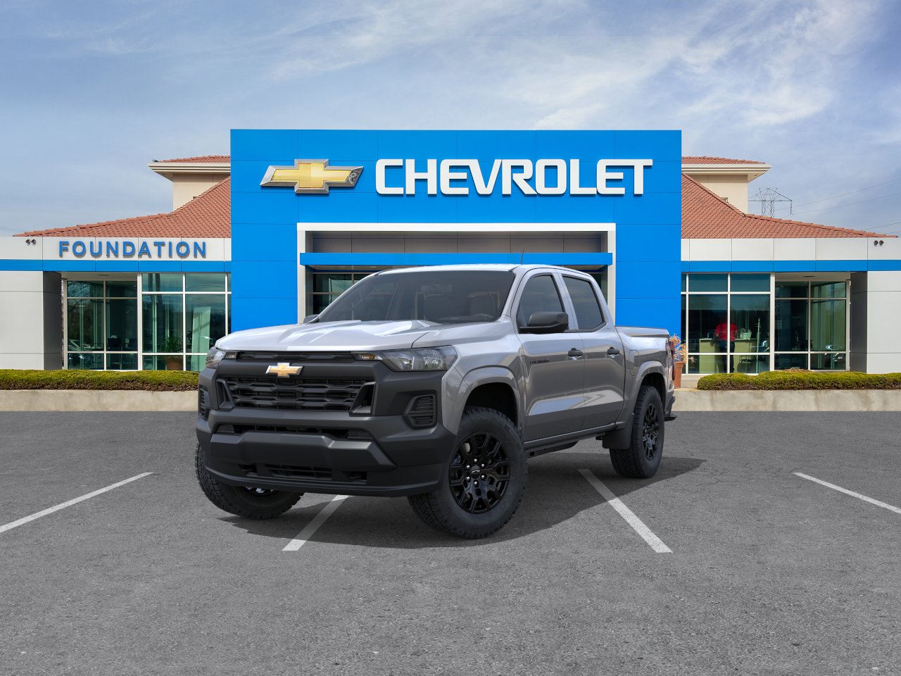 New 2026 Sterling Gray Metallic Chevrolet WT image 8