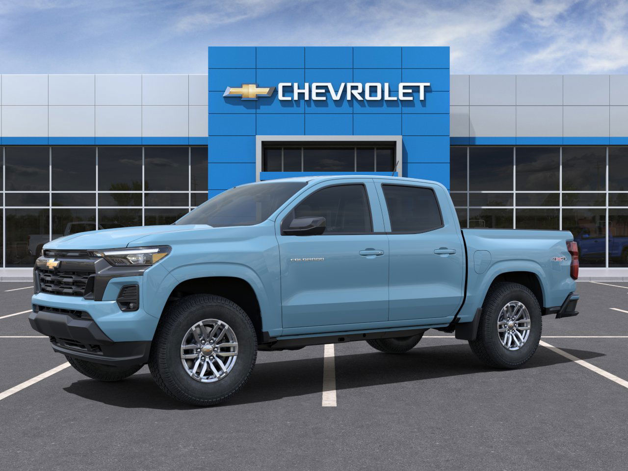 New 2025 Snowdrift Metallic Chevrolet WT/LT image 2