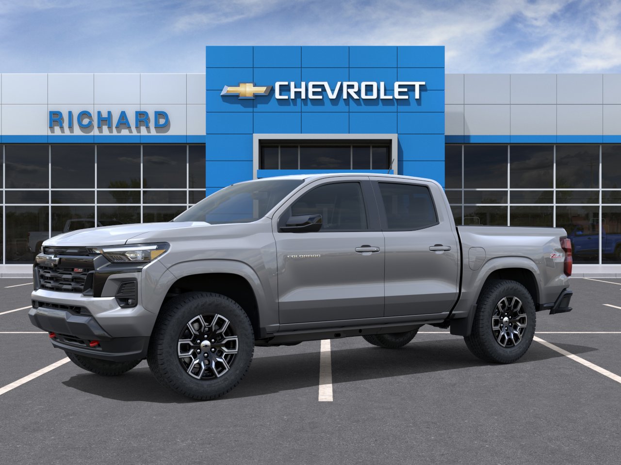 New 2026 Sterling Gray Metallic Chevrolet Z71 image 2
