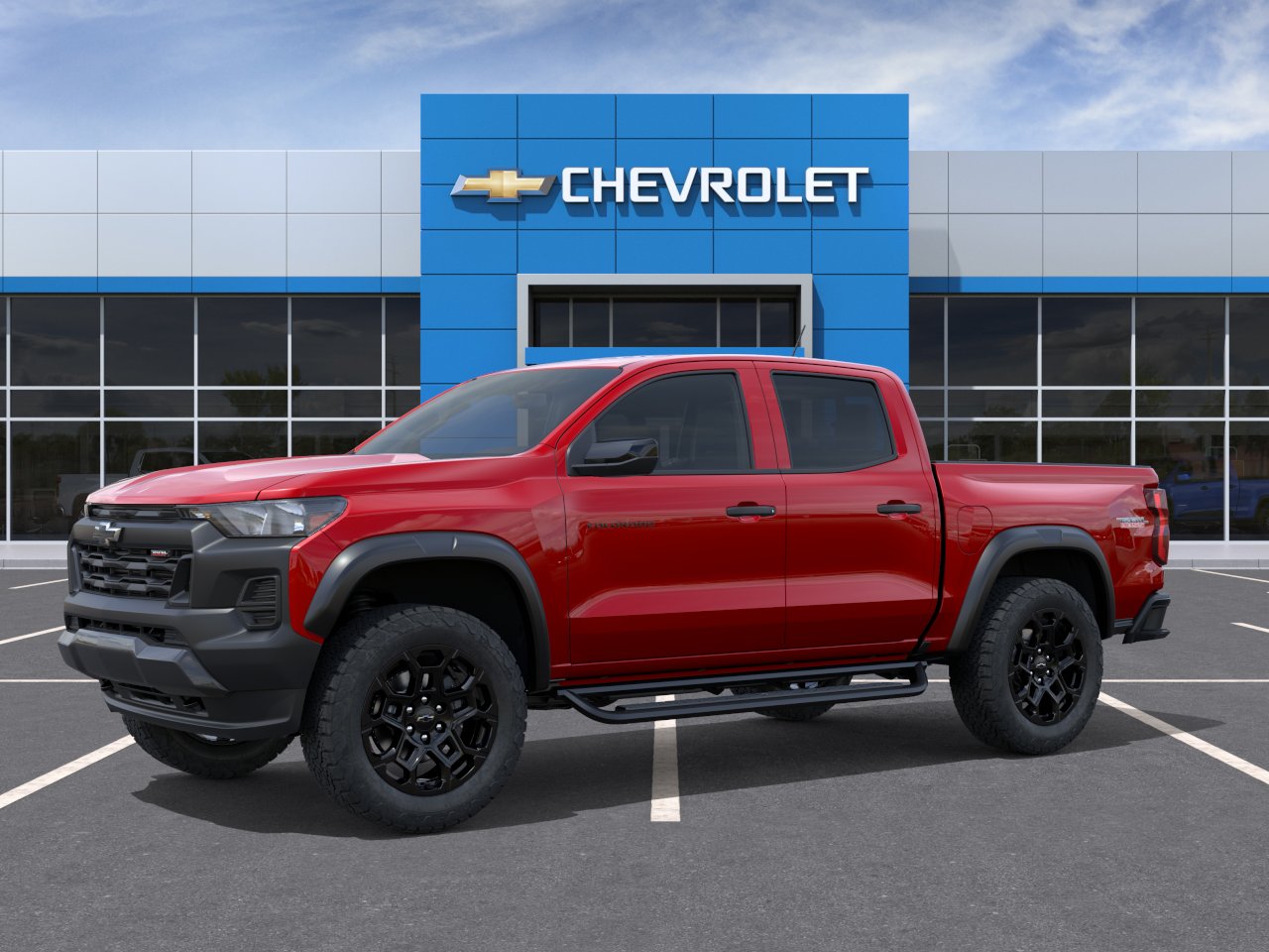New 2026 Radiant Red Tintcoat Chevrolet Trail Boss image 2