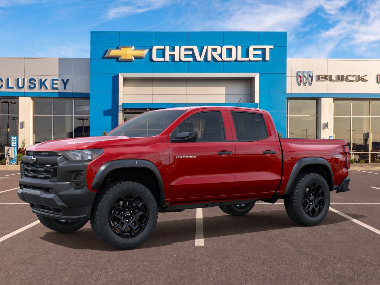 New 2026 Radiant Red Tintcoat Chevrolet Trail Boss image 2