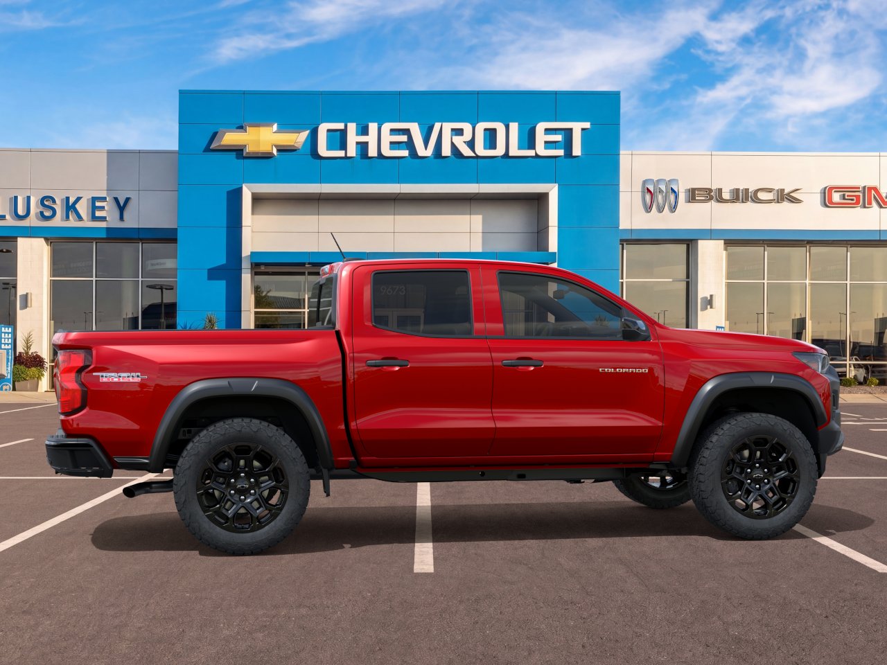 New 2026 Radiant Red Tintcoat Chevrolet Trail Boss image 5