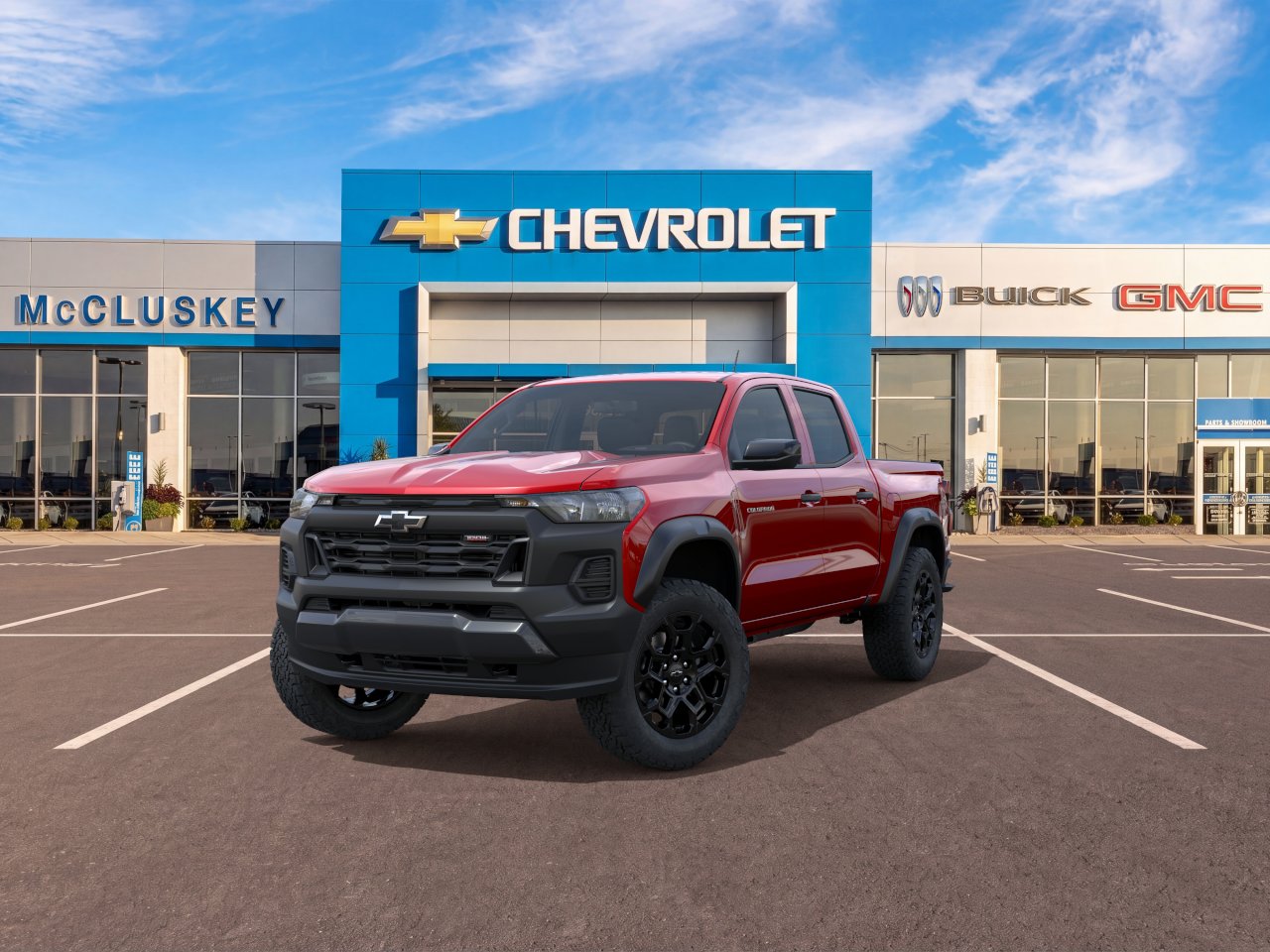 New 2026 Radiant Red Tintcoat Chevrolet Trail Boss image 8