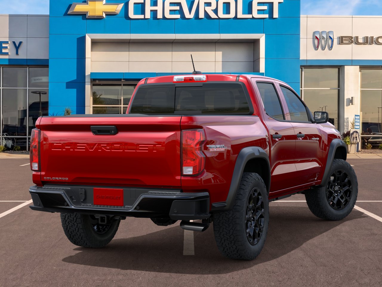 New 2026 Radiant Red Tintcoat Chevrolet Trail Boss image 4