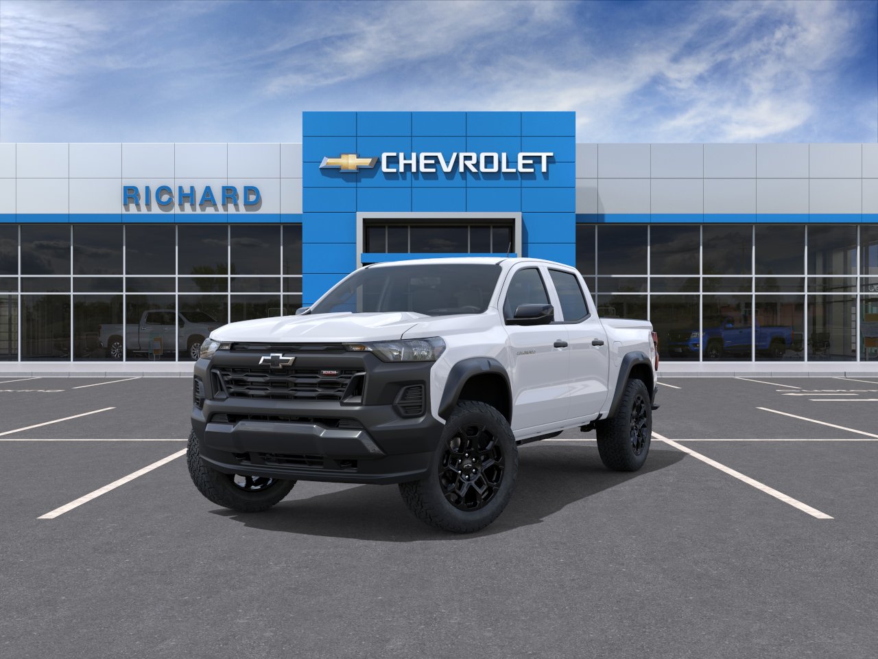 New 2026 Summit White Chevrolet Trail Boss image 8