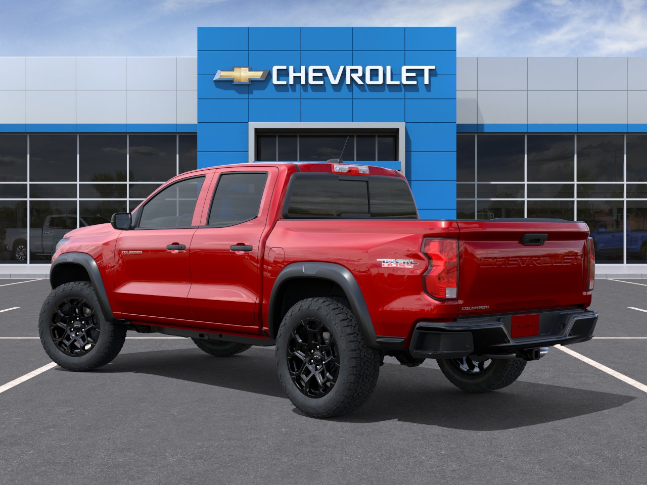 New 2026 Radiant Red Tintcoat Chevrolet Trail Boss image 3