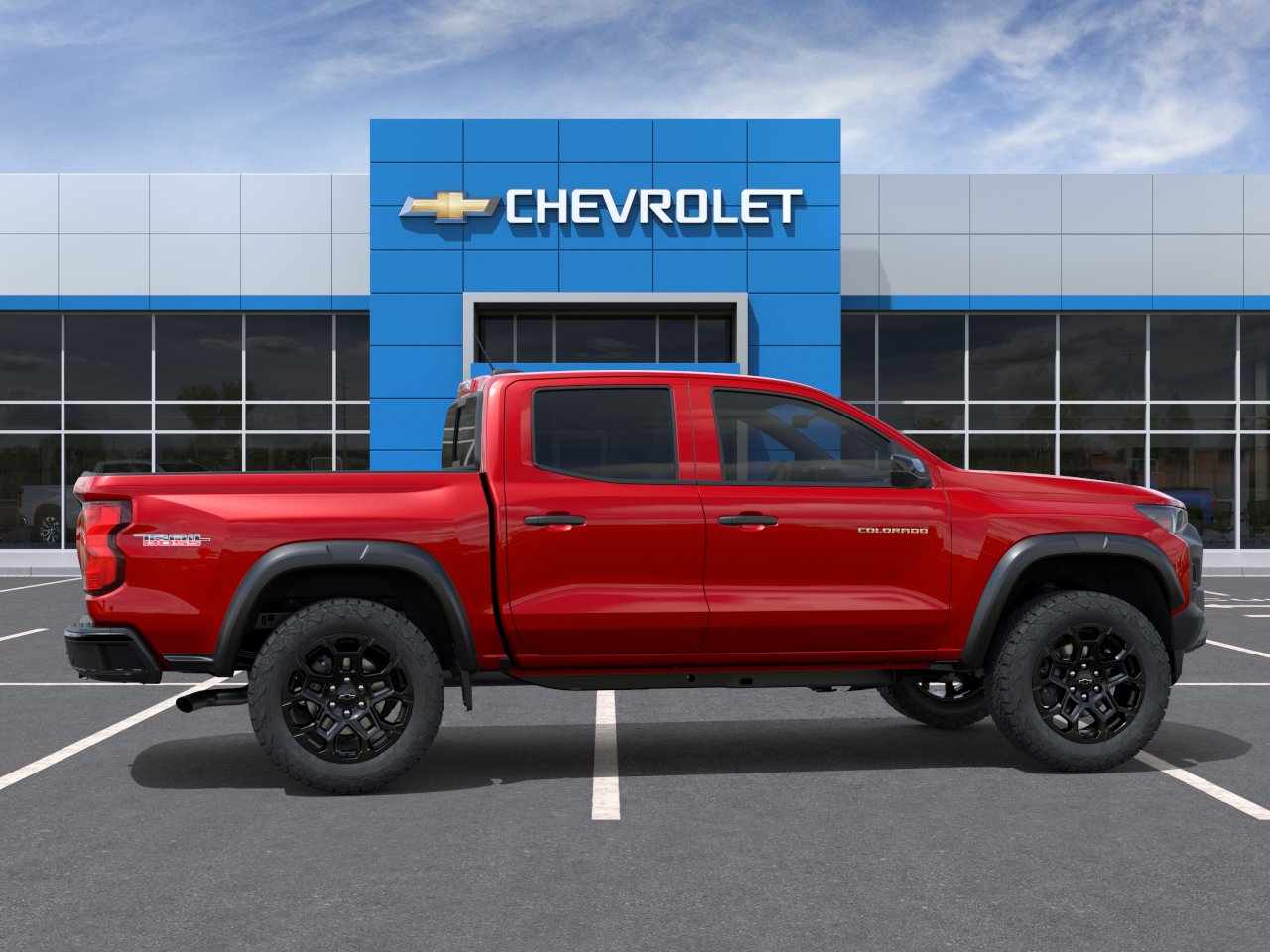 New 2026 Radiant Red Tintcoat Chevrolet Trail Boss image 5