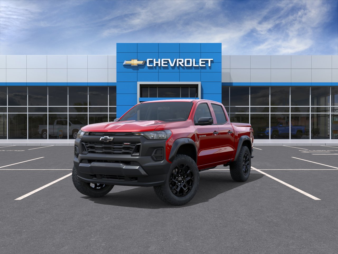 New 2026 Radiant Red Tintcoat Chevrolet Trail Boss image 8