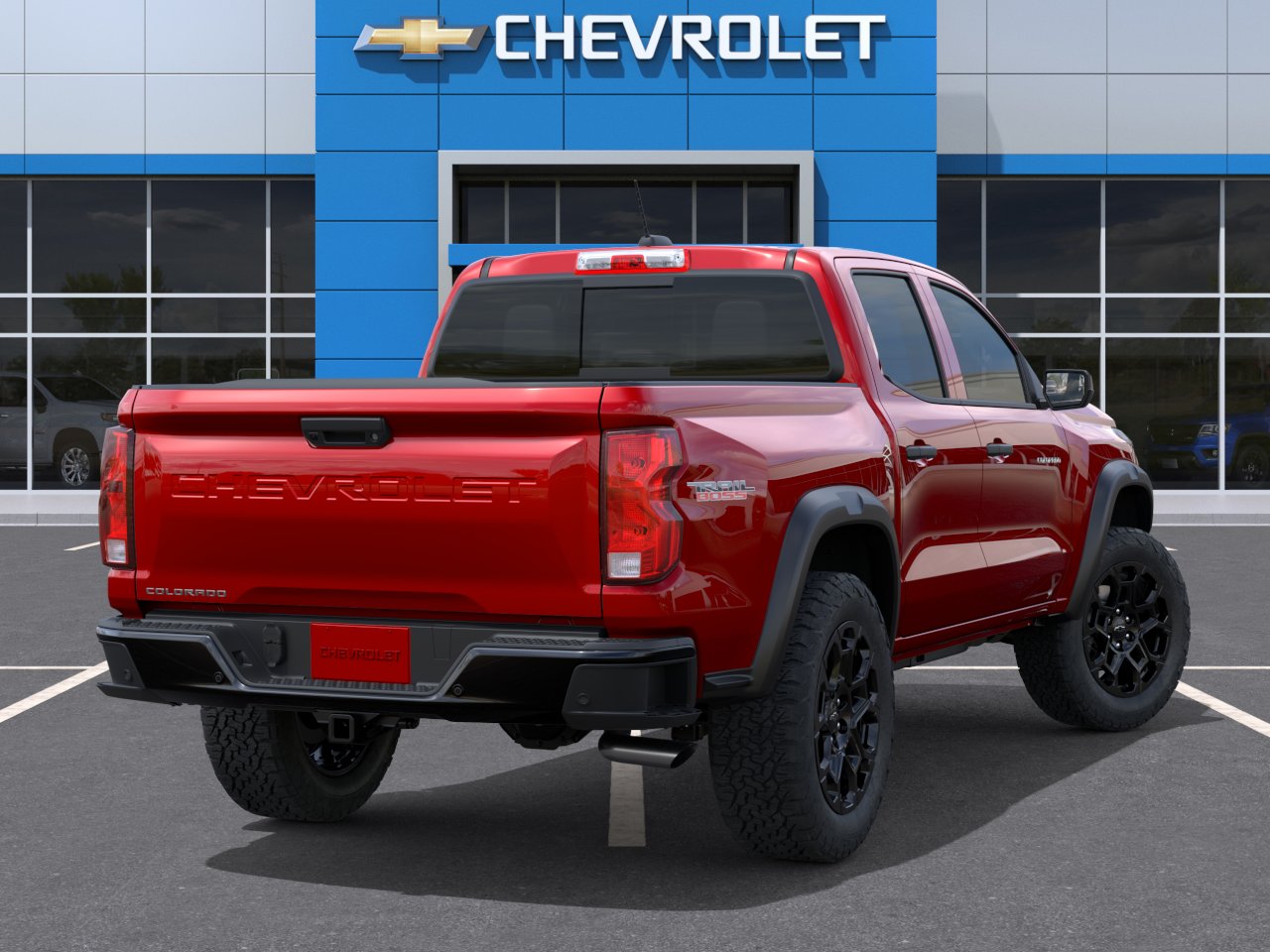 New 2026 Radiant Red Tintcoat Chevrolet Trail Boss image 4