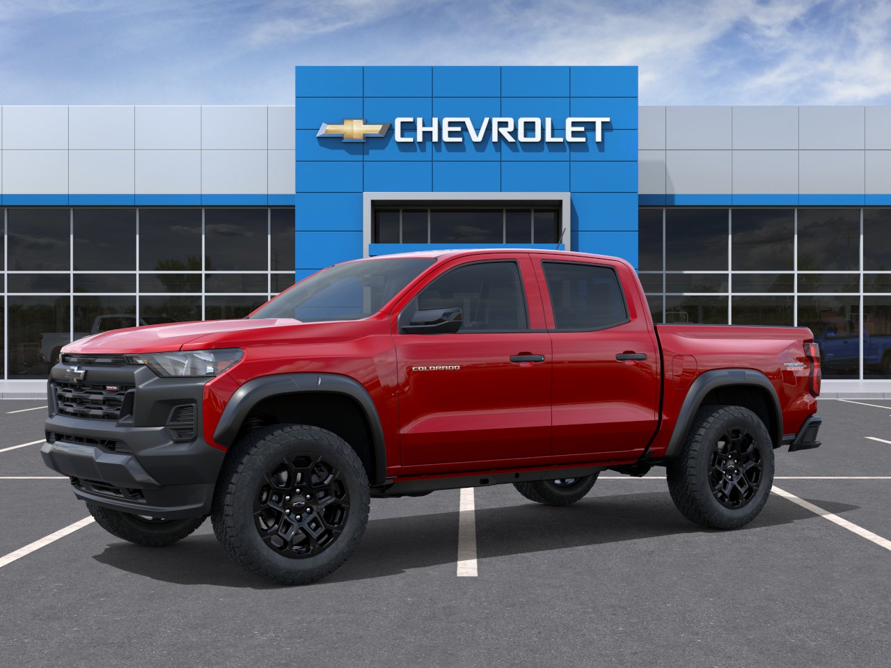 New 2026 Radiant Red Tintcoat Chevrolet Trail Boss image 2