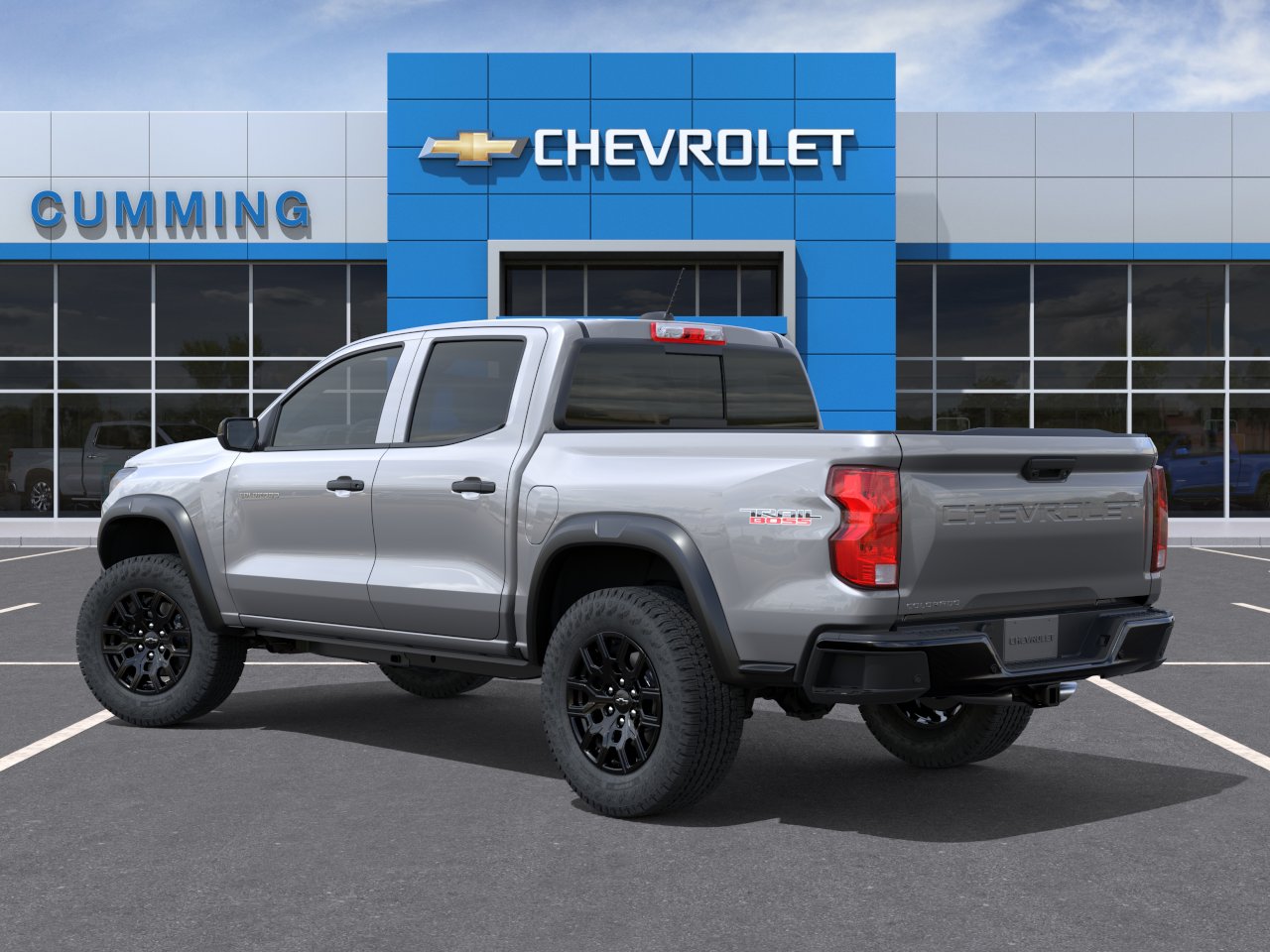 New 2026 Sterling Gray Metallic Chevrolet Trail Boss image 3