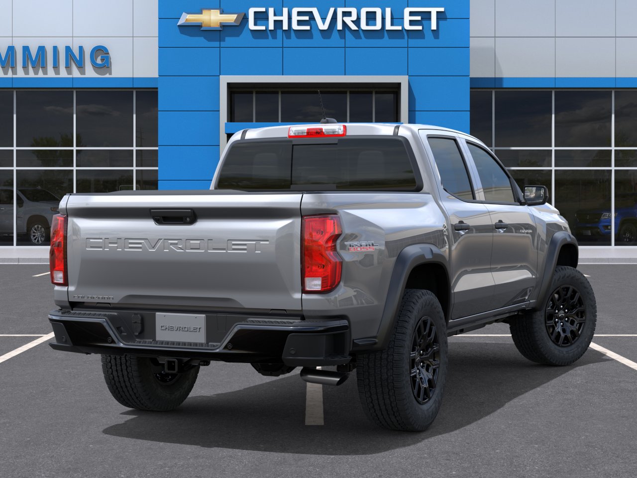 New 2026 Sterling Gray Metallic Chevrolet Trail Boss image 4