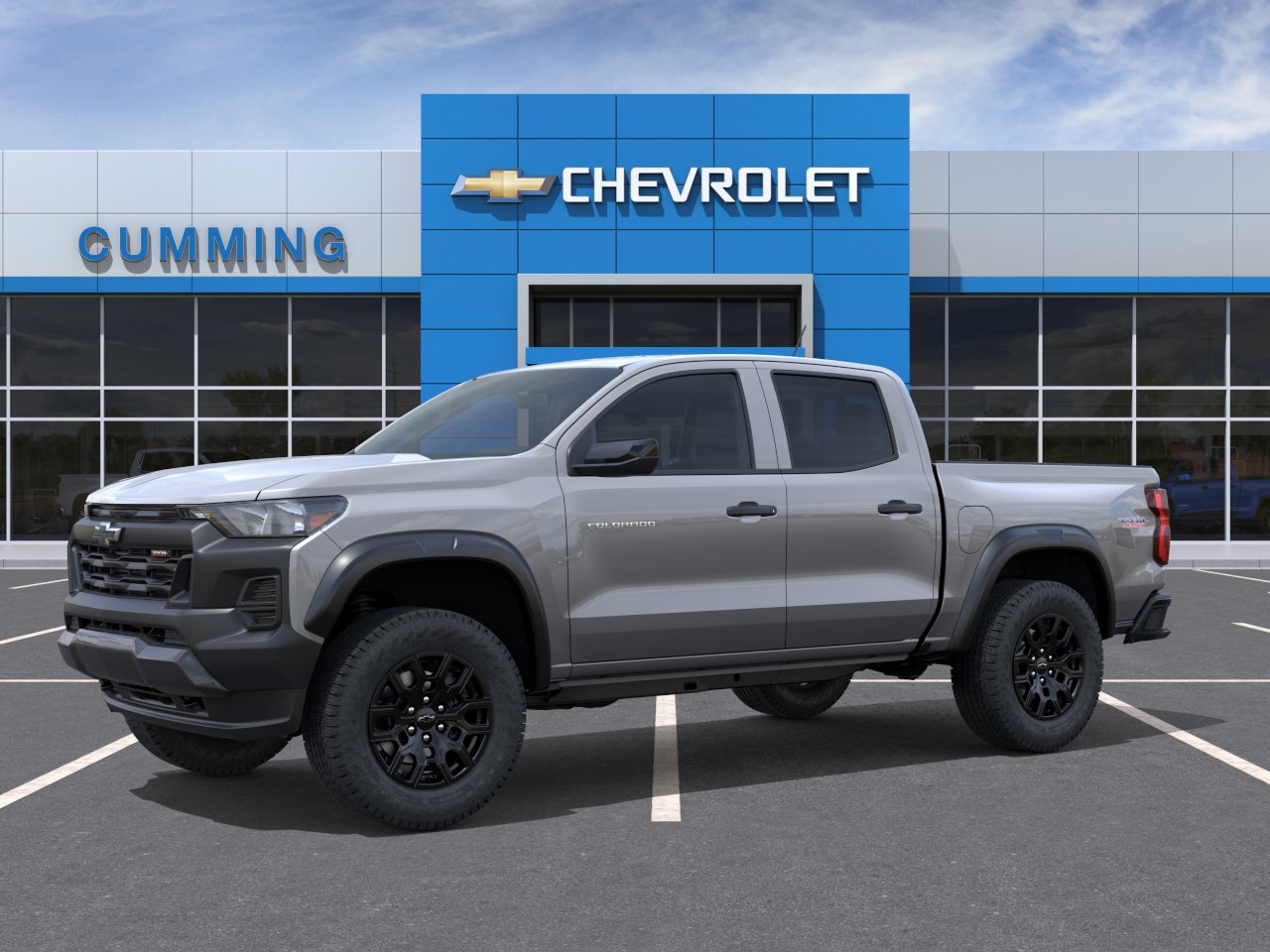New 2026 Sterling Gray Metallic Chevrolet Trail Boss image 2
