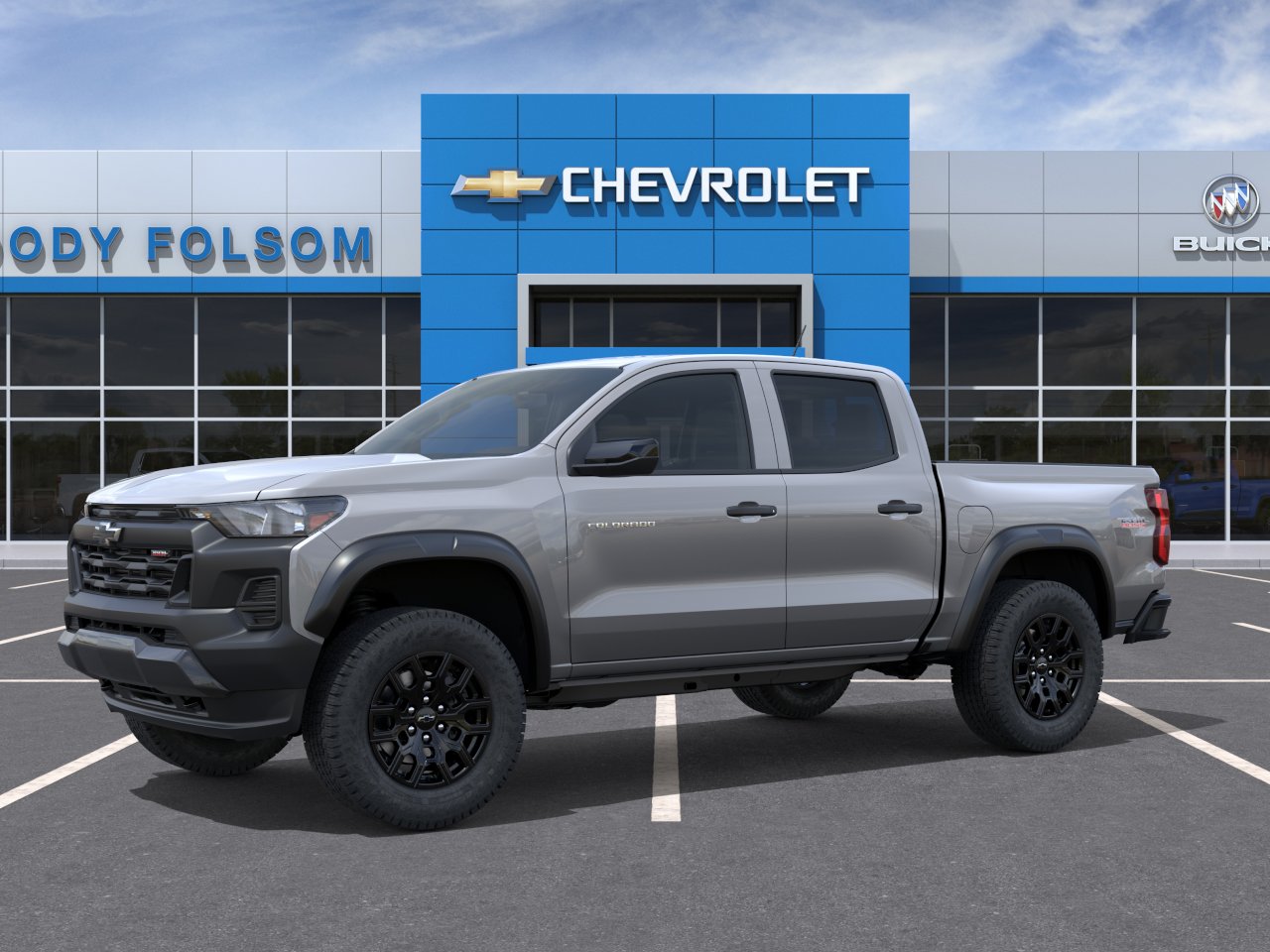 New 2026 Sterling Gray Metallic Chevrolet Trail Boss image 2