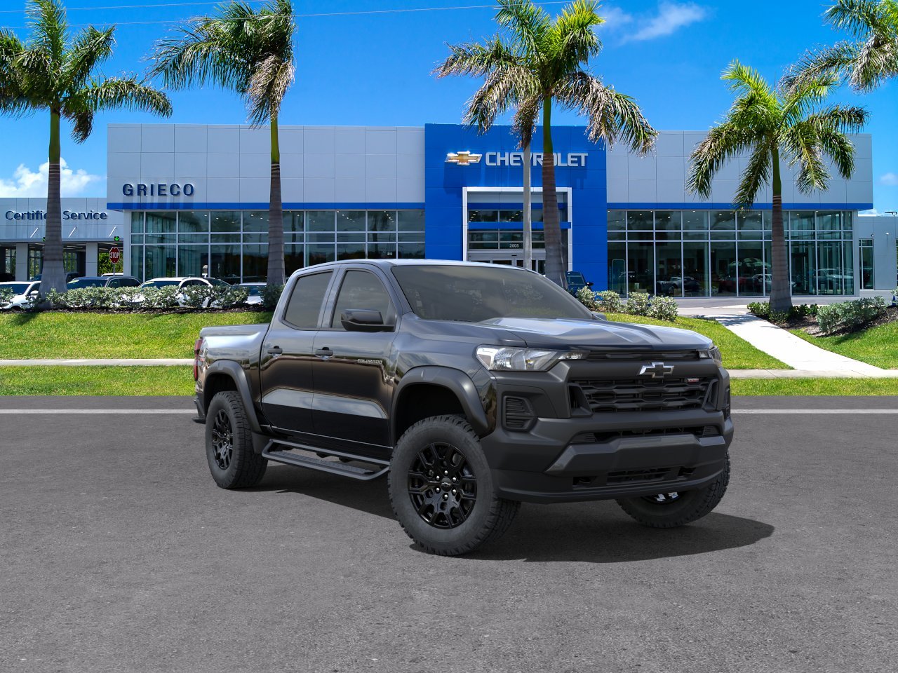 New 2024 Chevrolet Colorado Trail Boss Crew Cab in Sunrise Grieco