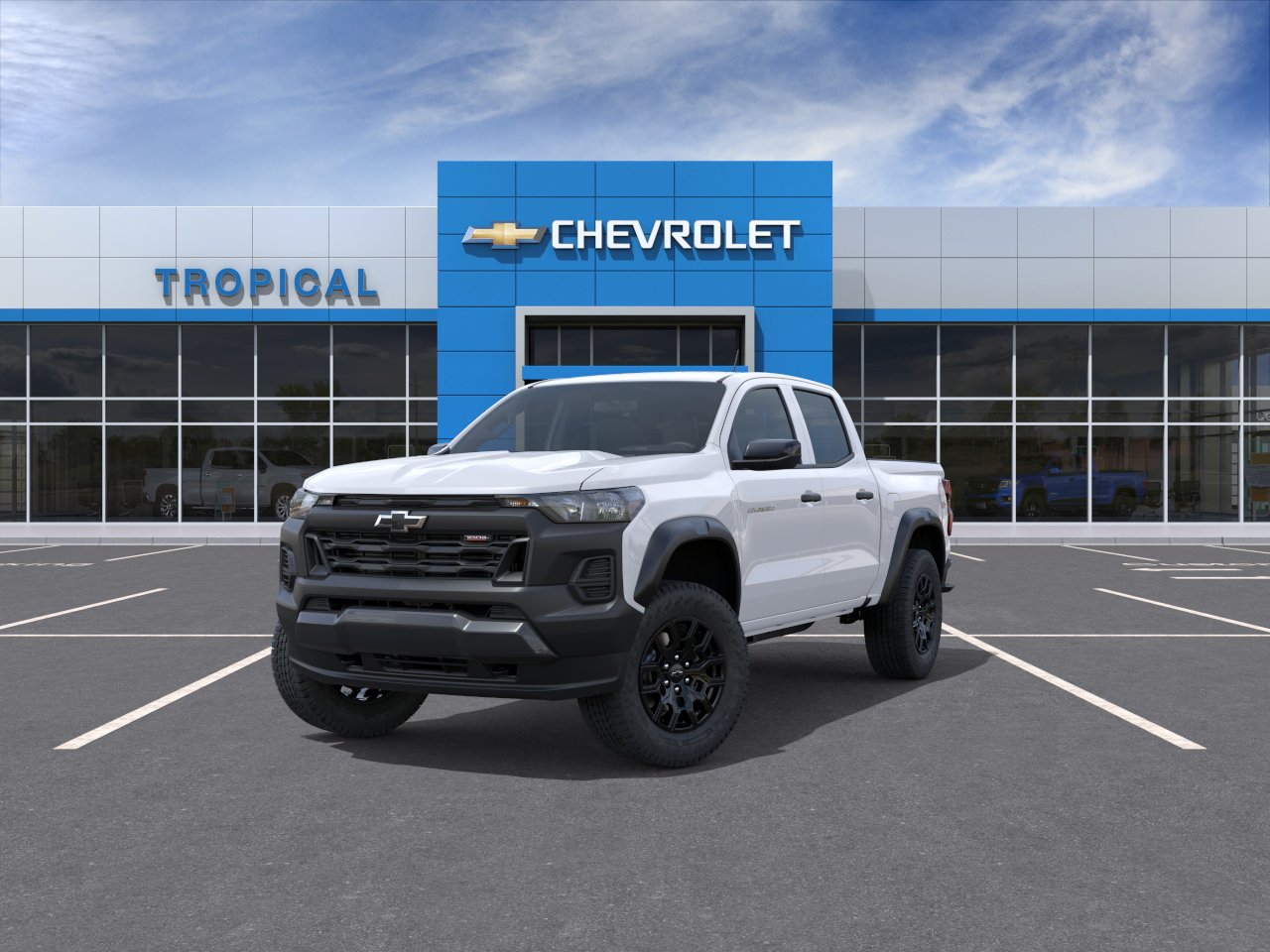 New 2026 Summit White Chevrolet Trail Boss image 8