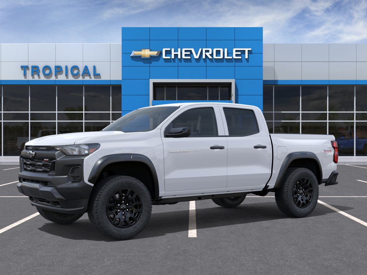 New 2026 Summit White Chevrolet Trail Boss image 2