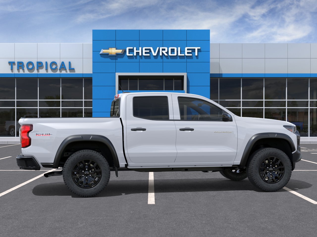 New 2026 Summit White Chevrolet Trail Boss image 5