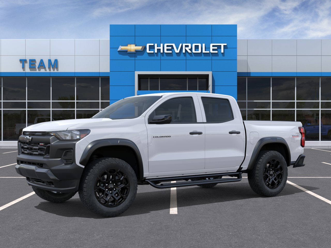 New 2026 Summit White Chevrolet Trail Boss image 2