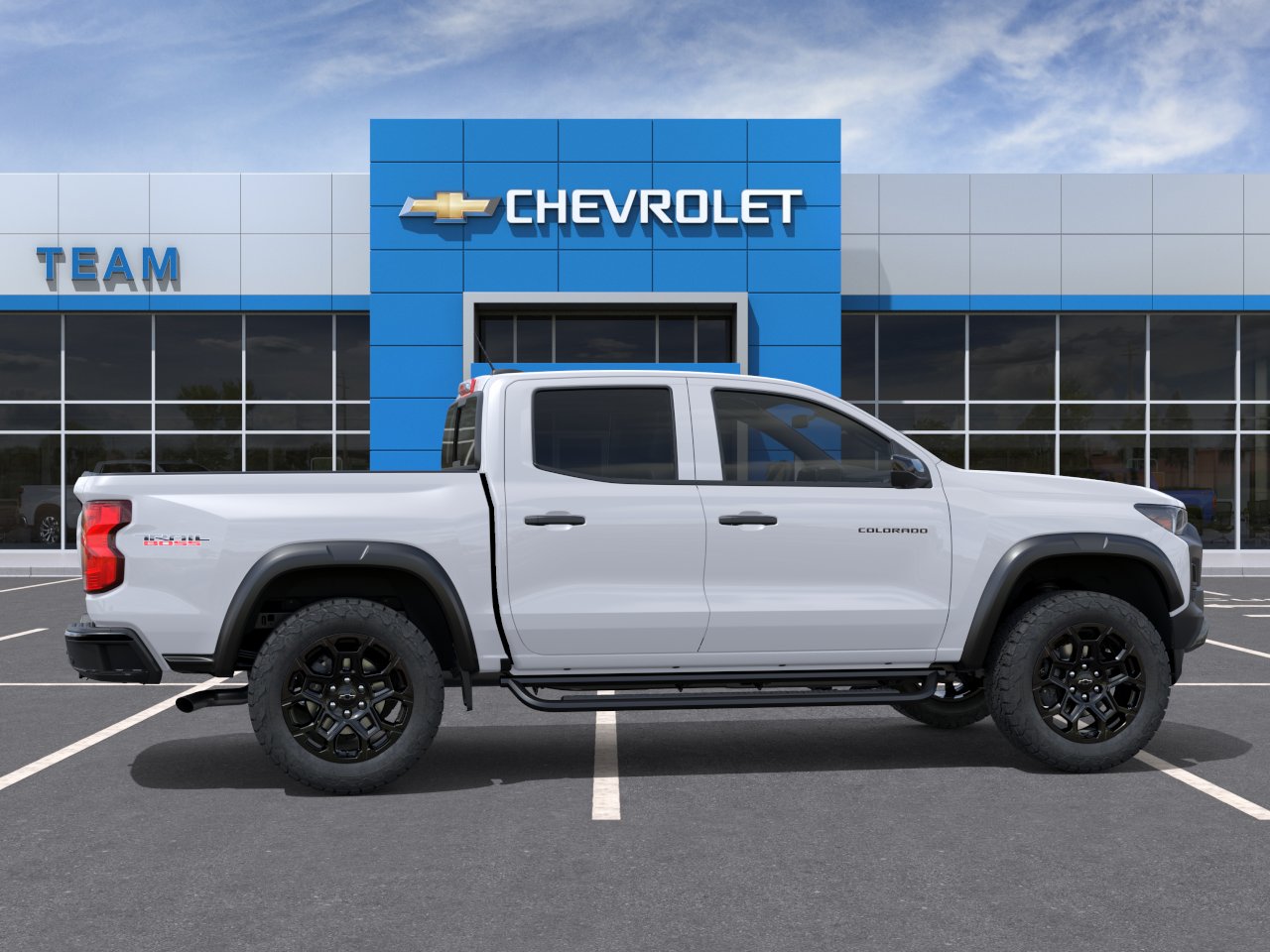 New 2026 Summit White Chevrolet Trail Boss image 5
