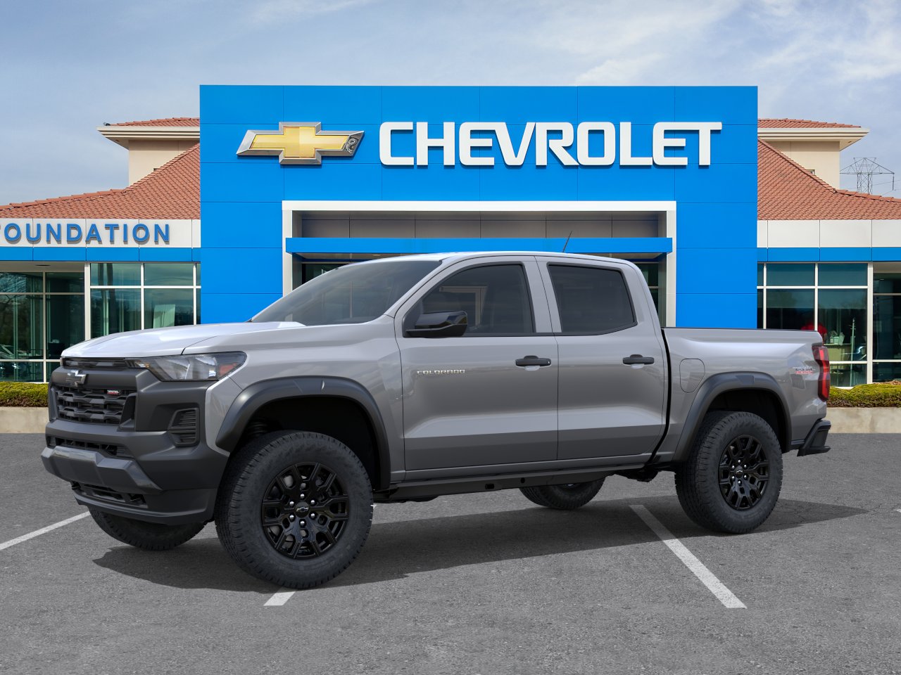 New 2026 Sterling Gray Metallic Chevrolet Trail Boss image 2