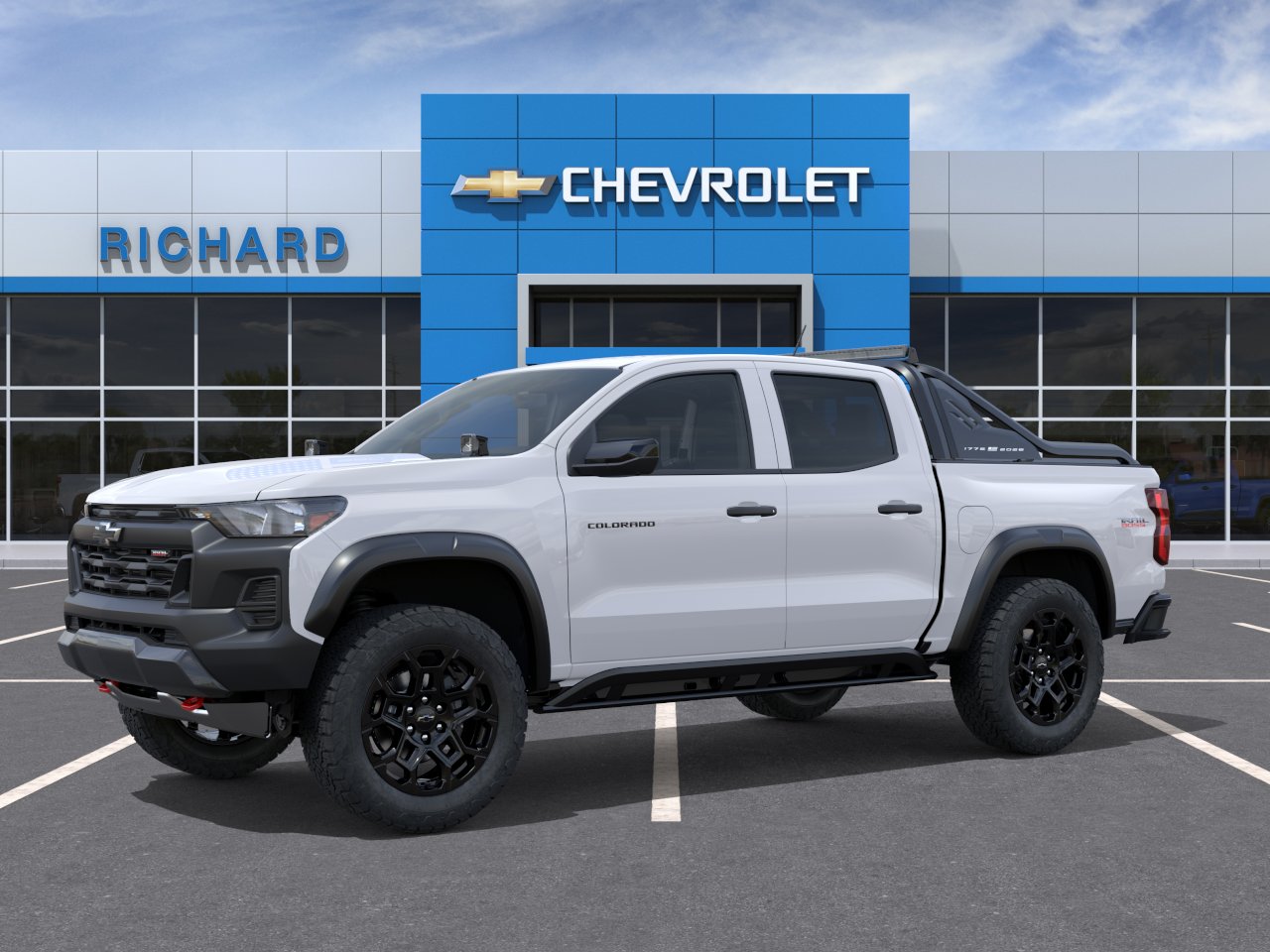 New 2026 Summit White Chevrolet Trail Boss image 2