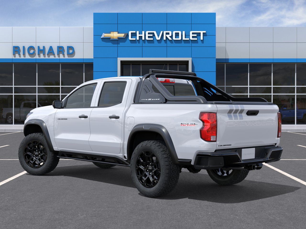 New 2026 Summit White Chevrolet Trail Boss image 3