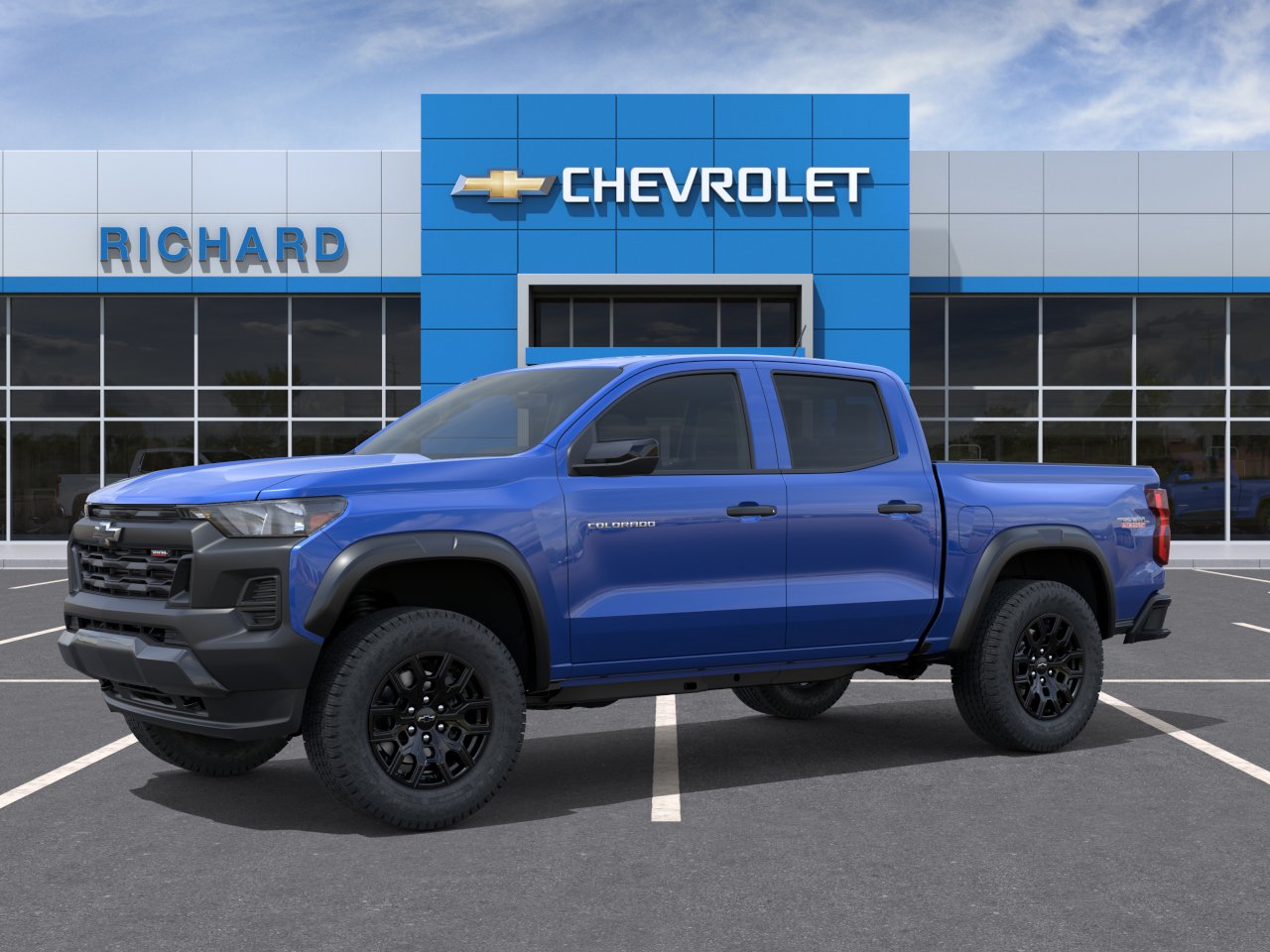New 2026 Reef Blue Metallic Chevrolet Trail Boss image 2