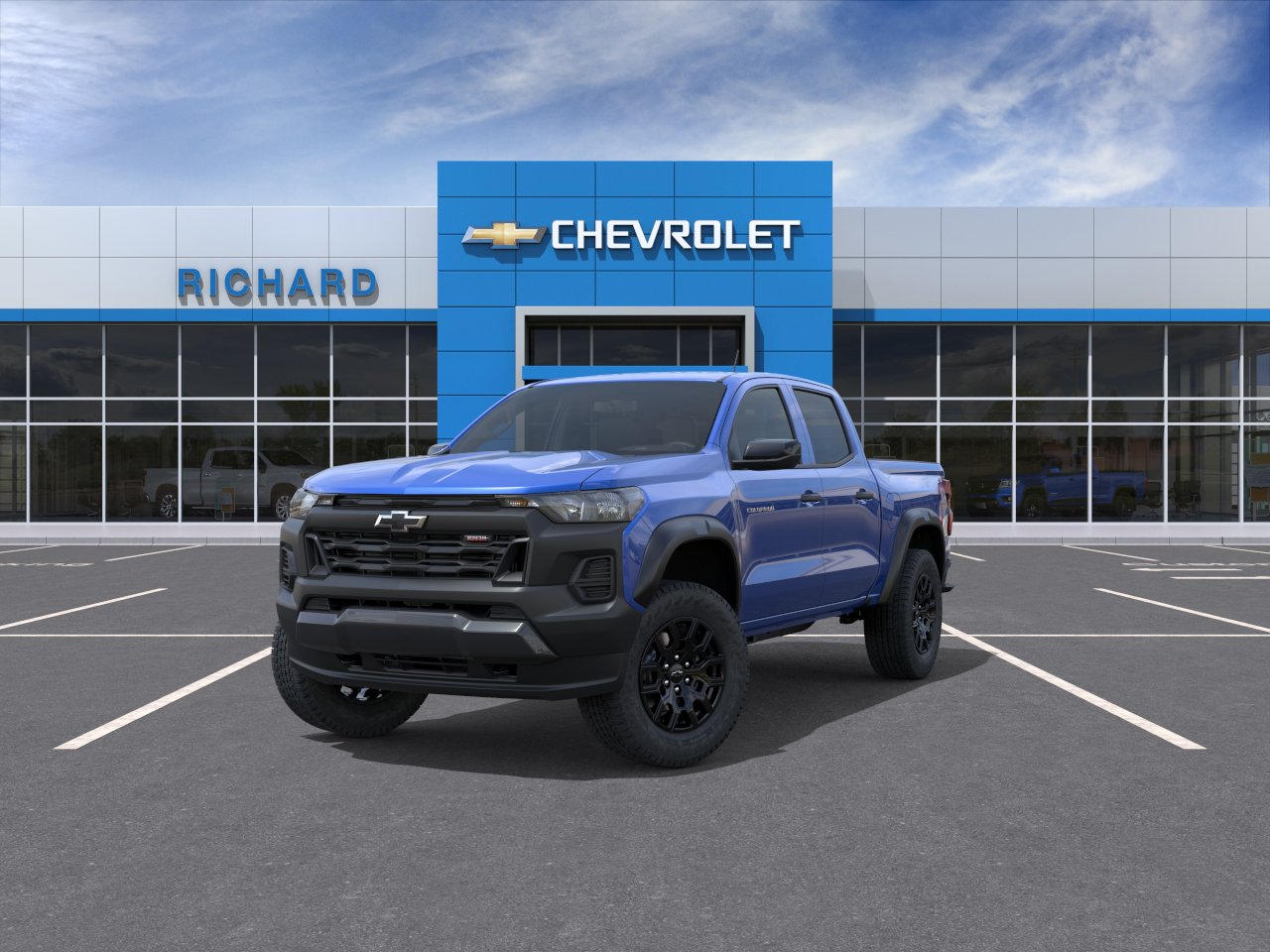 New 2026 Reef Blue Metallic Chevrolet Trail Boss image 8